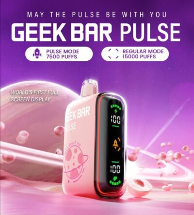 【現貨供應】Geek Bar Pulse 15000口歐美爆款｜拋棄式小煙人氣首選