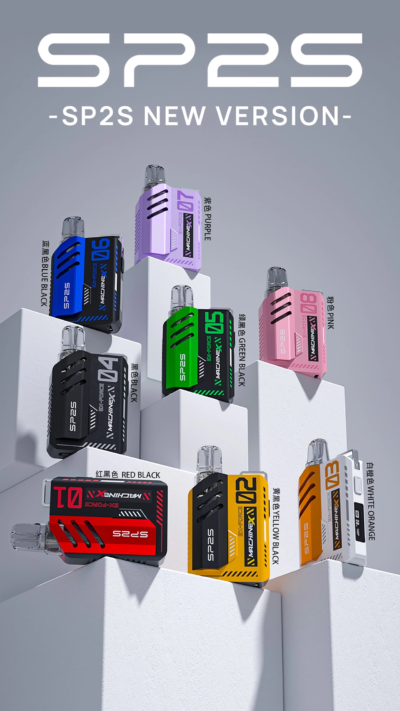 【MAX 系列】SP2S MAX｜500mAh 日用續航換彈主機 | 雙陶瓷 Pod 專用