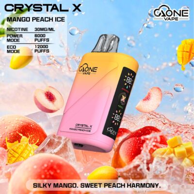 AONE VAPE Crystal 水晶二代一次性電子煙 | 12000口耐抽不走味