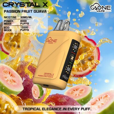AONE VAPE Crystal 水晶二代一次性電子煙 | 12000口耐抽不走味