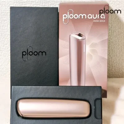Ploom-Aura-玫瑰色-1.webp Ploom Aura Rose Gold starter kit玫瑰金智慧恆溫加熱菸主機|SMART HEATFLOW 四段吸感