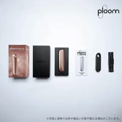 Ploom Aura 黑色 / 玫瑰金入門套裝｜SMART HEATFLOW 智慧熱流技術｜四種加熱模式｜Ploom X 專用主機