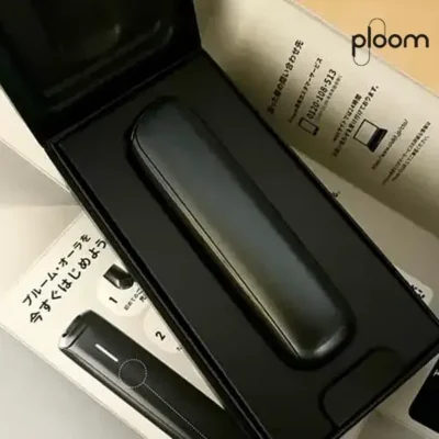Ploom-Aura黑色-現貨-1.webp 【現貨】Ploom Aura Jet Black starter kit 黑色智慧恆溫加熱菸主機|SMART HEATFLOW 四段吸感 三天到貨