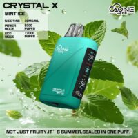 AONE VAPE Crystal 水晶二代一次性電子煙 | 12000口耐抽不走味