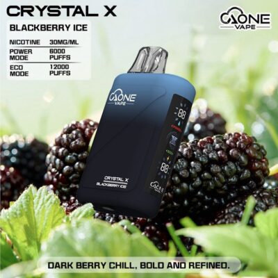 AONE VAPE Crystal 水晶二代一次性電子煙 | 12000口耐抽不走味