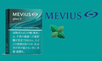【MEVIUS Sharp Cold Mentho濃薄荷】日本七星加熱煙 ploom x mevius煙彈 整條煙(10包)