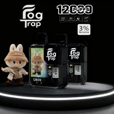 Fog Trap 12000 口卡通電子煙｜拉布布/小新款 超大電量 不燙口