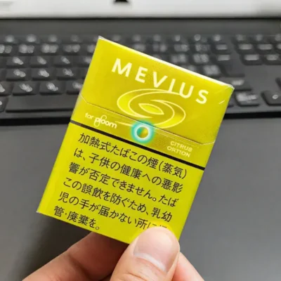 柑橘爆珠現貨-1.webp 【MEVIUS Citrus Option柑橘爆珠】Ploom煙彈 七星Mevius加熱菸 清爽酸味膠囊口味 整條煙(10包)
