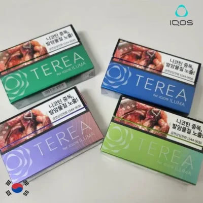【青檸/抹茶】韓國TEREA煙彈口味 IQOS ILUMA 專用 整條煙 (10包)