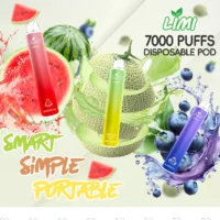LIMI 7000 Puffs 拋棄式電子煙｜智能氣動感應 即吸即用 台灣現貨