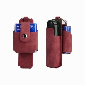 Ploom Aura護皮套日本JTI 加熱煙主機皮套 二合一保護皮套（帶煙盒包）